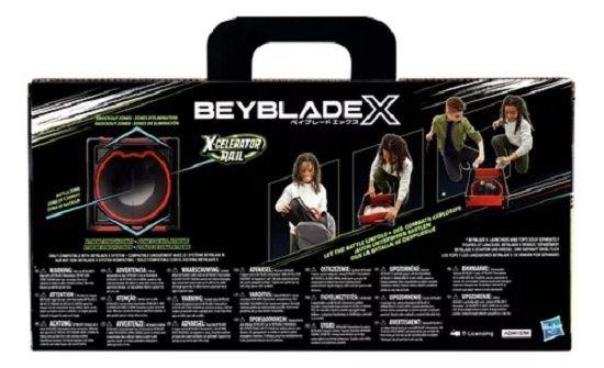 Beyblade X Arena Beystadium Fechar E Levar Maleta Batalha Portatil